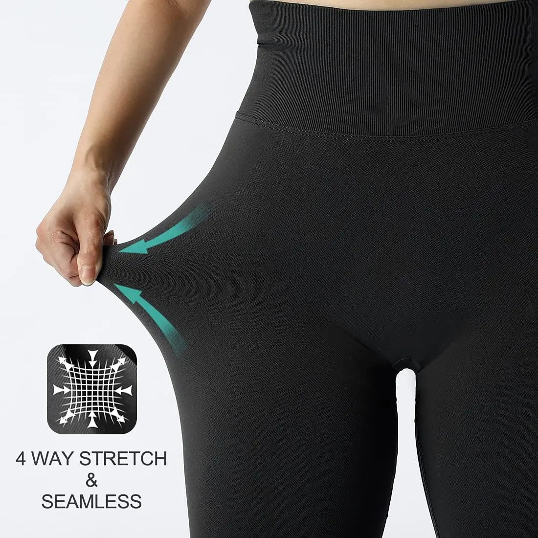 Seamless Knitted Fitness Gym Pants