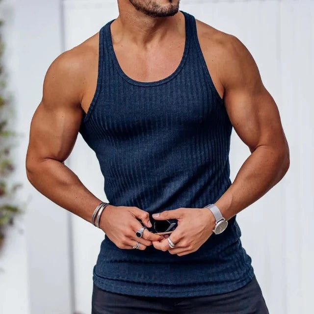 Large Size Men's Sports Fitness Tank Top