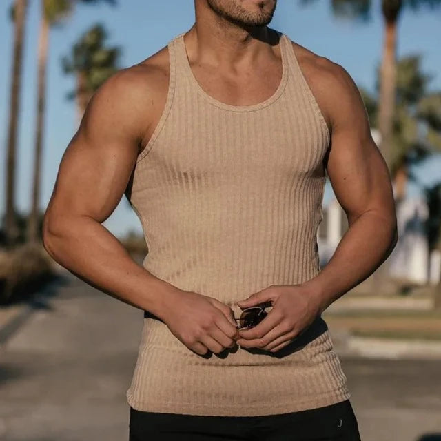 Large Size Men's Sports Fitness Tank Top