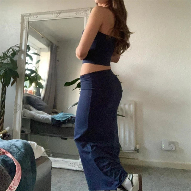 Two Piece Long Skirt