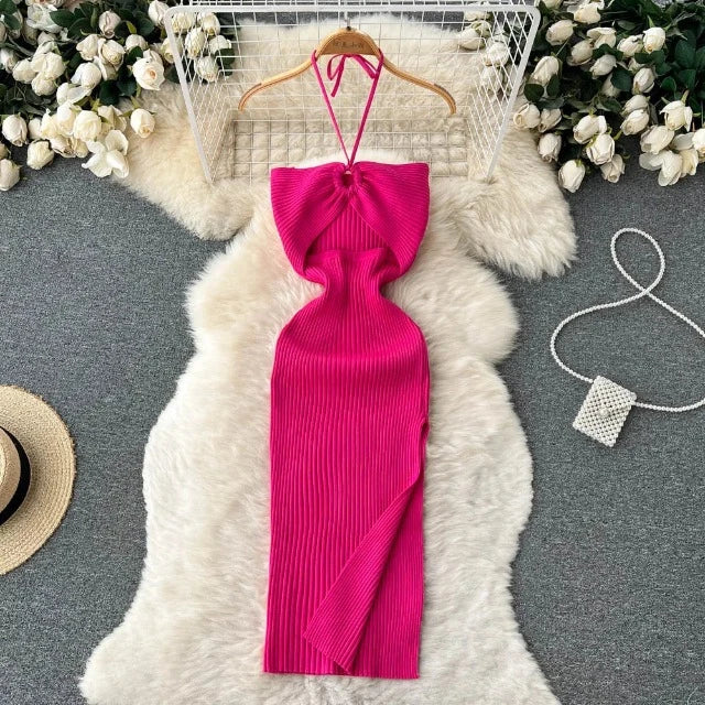 Slim Elastic Summer Dress
