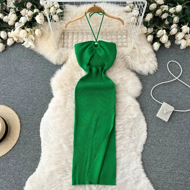 Slim Elastic Summer Dress