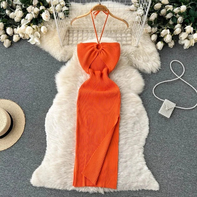 Slim Elastic Summer Dress