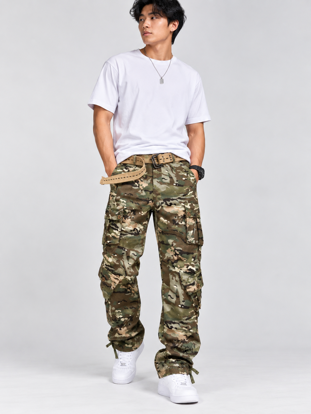 Camouflage Cargo Pants