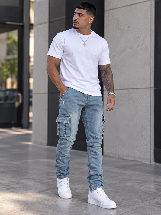Men's Cargo Jeans