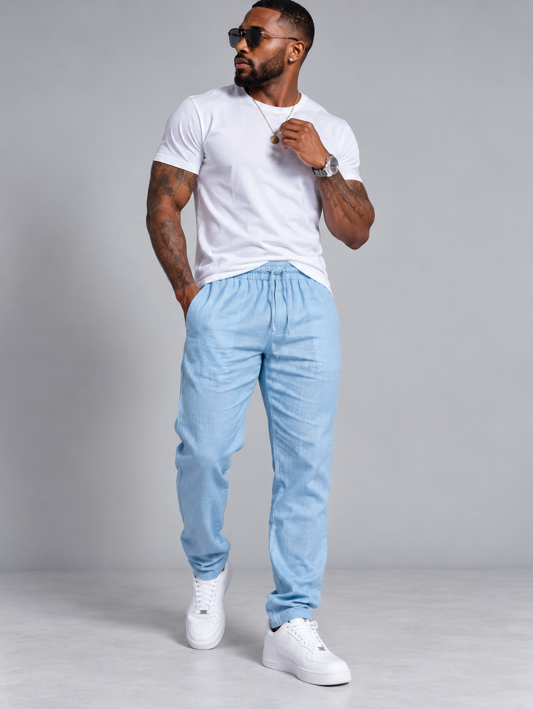 Men's Linen Pants