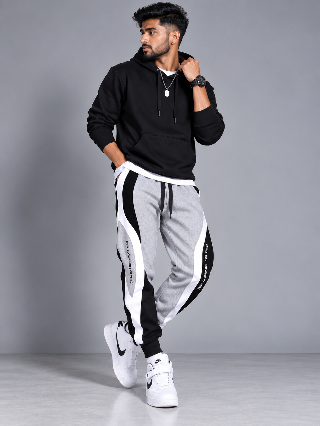 Men's Wide Loose Casual Pants