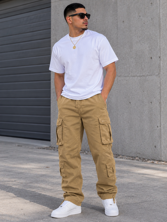 Multi-Pocket Cargo Pants