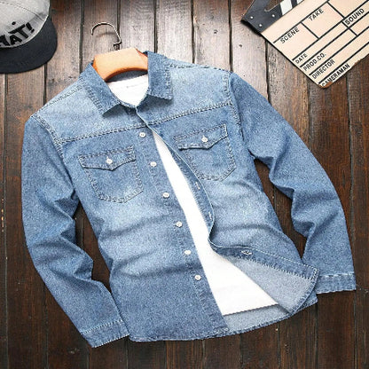 Men's denim shirt