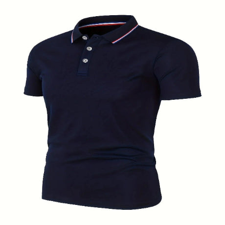 Men's Summer Casual Comfortable Polo Shirt