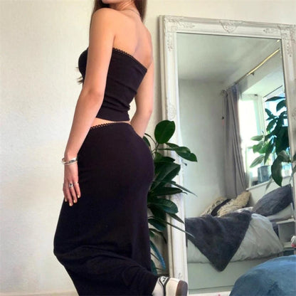 Two Piece Long Skirt