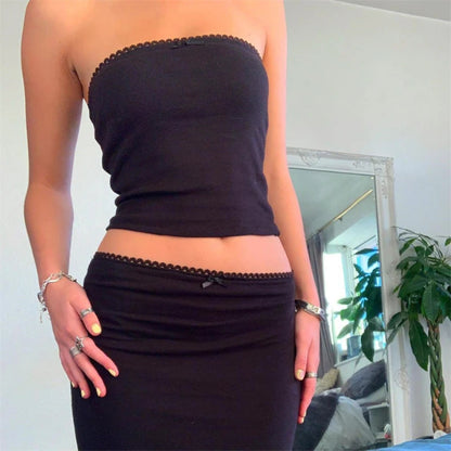 Two Piece Long Skirt