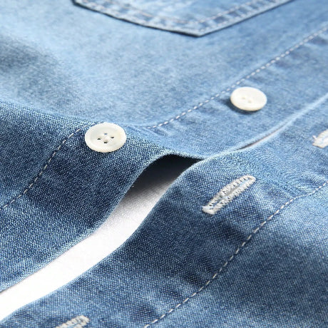 Men's denim shirt