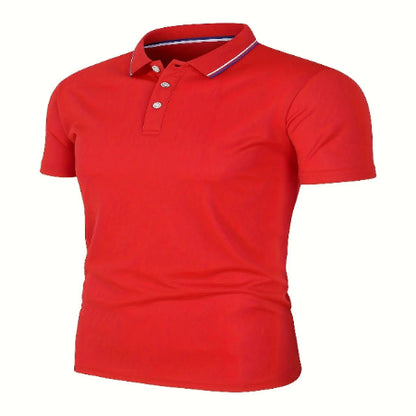 Men's Summer Casual Comfortable Polo Shirt