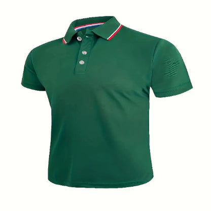 Men's Summer Casual Comfortable Polo Shirt
