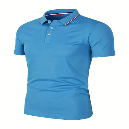 Men's Summer Casual Comfortable Polo Shirt
