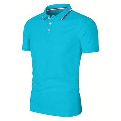 Men's Summer Casual Comfortable Polo Shirt