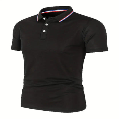 Men's Summer Casual Comfortable Polo Shirt