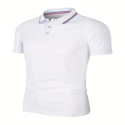 Men's Summer Casual Comfortable Polo Shirt