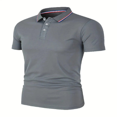 Men's Summer Casual Comfortable Polo Shirt