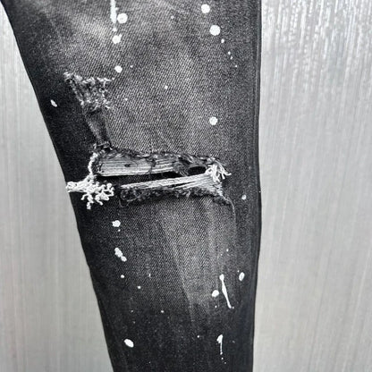 Men's Ripped Demin Jeans
