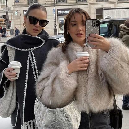 Women's Fluffy Short Fur Jacket
