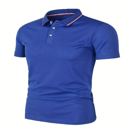 Men's Summer Casual Comfortable Polo Shirt